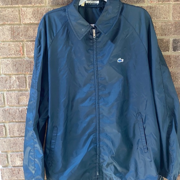 Lacoste Jackets & Coats Vintage Izod Lacoste Navy Blue Lightweight